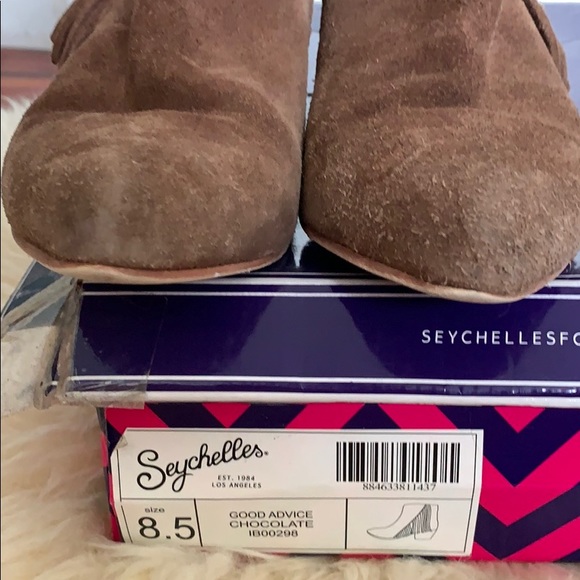 Seychelles suede Fringe booties - Picture 3 of 5